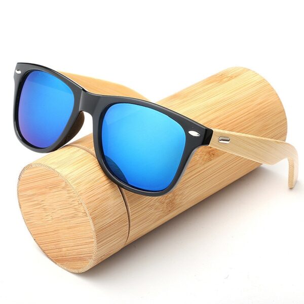 Wood Bamboo Sunglasses Men Women Classic Polarized UV400 Vintage Driving Sun Glasses Black Fishing Eyewear UV400 Eyeglasses 1