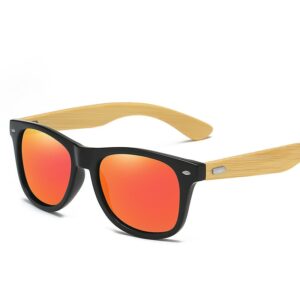 Wood Bamboo Sunglasses Men Women Classic Polarized UV400 Vintage Driving Sun Glasses Black Fishing Eyewear UV400 Eyeglasses 12