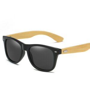 Wood Bamboo Sunglasses Men Women Classic Polarized UV400 Vintage Driving Sun Glasses Black Fishing Eyewear UV400 Eyeglasses 9