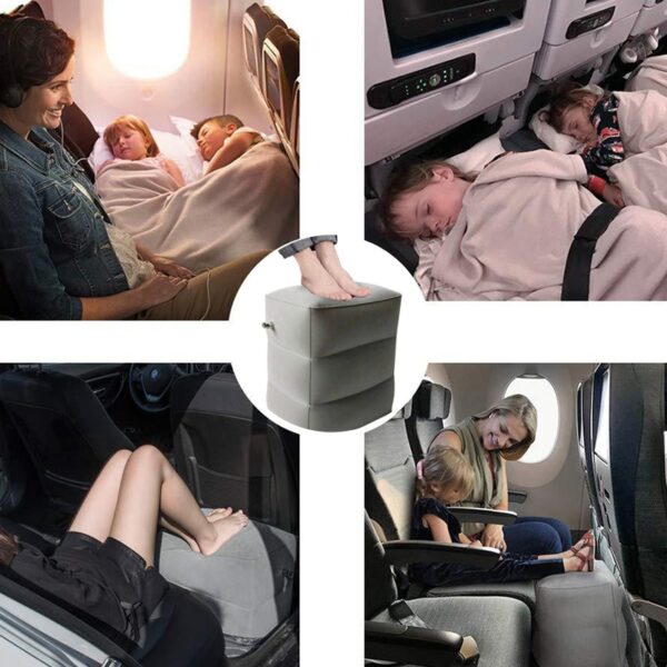 3 Layers Inflatable Travel Pillow 4